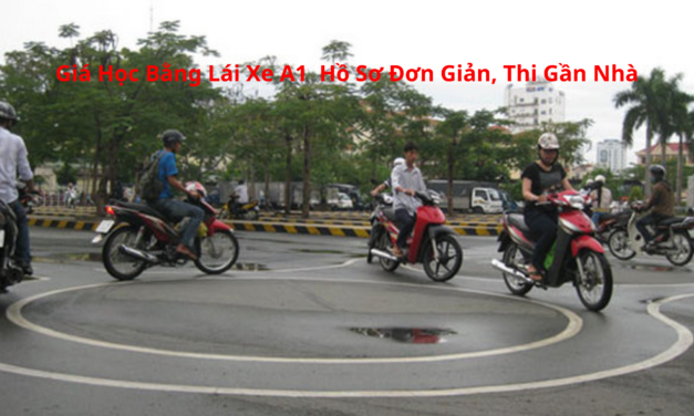 Giá Học Bằng Lái Xe A1 2026 – Hồ Sơ Đơn Giản, Thi Gần Nhà