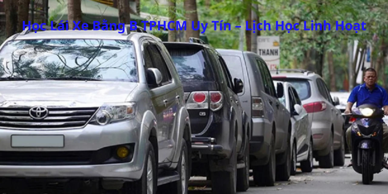 Học Lái Xe Bằng B TPHCM 2026 Uy Tín – Lịch Học Linh Hoạt