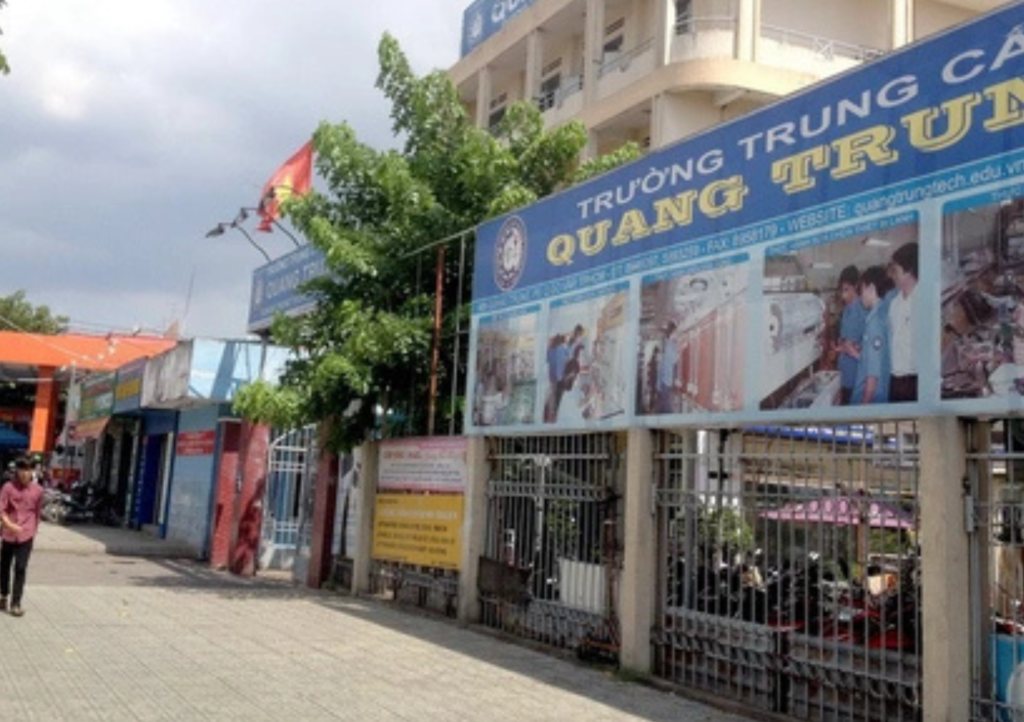 Trường Trung Cấp Nghề Quang Trung-Các Trung Tâm Sát Hạch Lái Xe Tại TPHCM