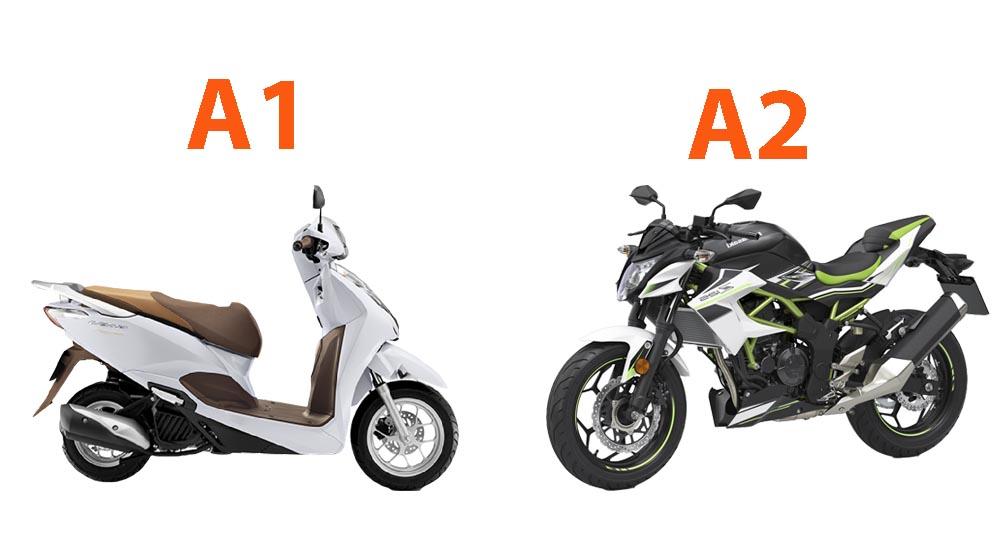 Nên Chọn A1 Hay A2-Bằng Lái Xe Phân Khối Lớn