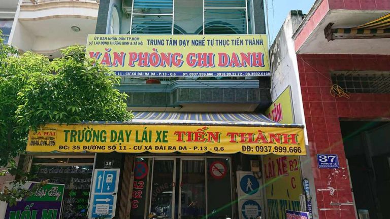 Trường dạy lái xe Tiến Thành-Cách Đăng Ký Thi Bằng Lái Xe C